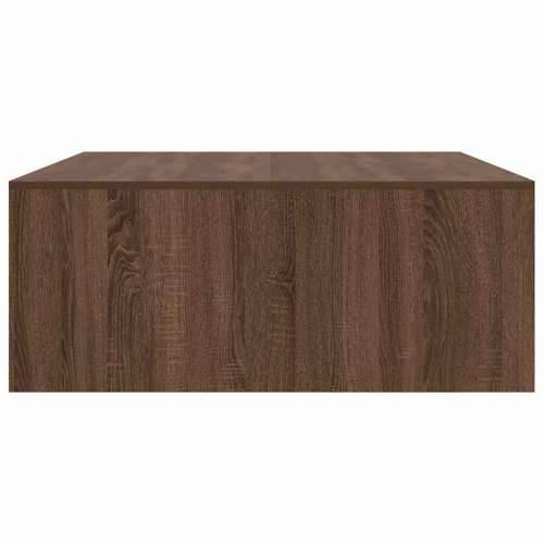 stol za kavu s ladicama smeđi hrast 100x100x40 cm - Smeđi hrast 100 x 100 x 40 cm 1 Cijena