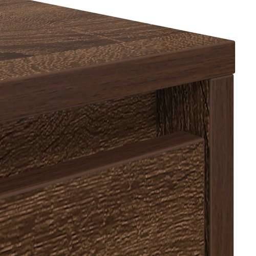 stol za kavu s ladicama smeđi hrast 100x100x40 cm - Smeđi hrast 100 x 100 x 40 cm 1 Cijena