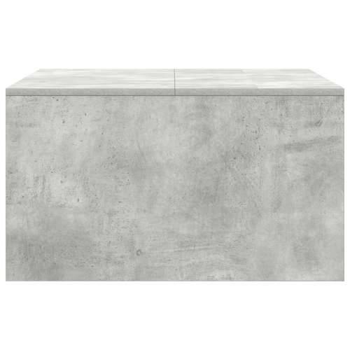 stol za kavu s ladicama beton sivi 70,5x70x40 cm - Beton siva 70.5 x 70 x 40 cm 1 Cijena