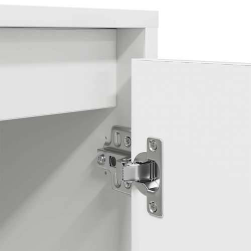 TV ormarić s LED svjetlima bijeli 160,5x41x50 cm - Bijela 1 160.5 cm Cijena