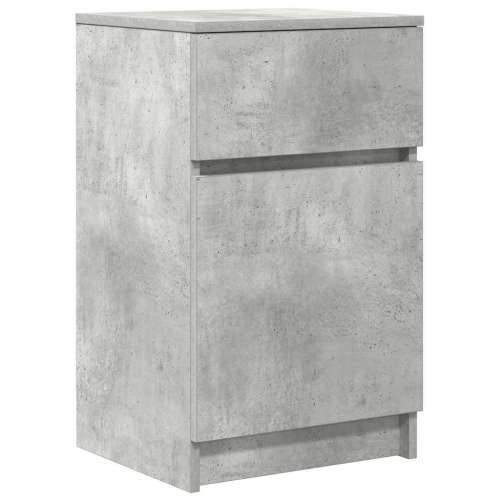 Noćni ormarić beton sivi 39x35x65 cm konstruirano drvo - Beton siva 1 Cijena