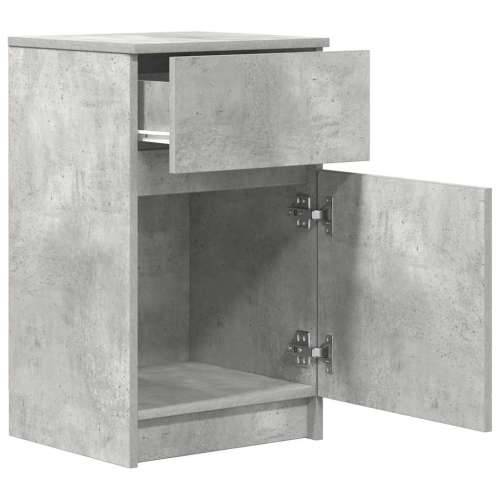 Noćni ormarić beton sivi 39x35x65 cm konstruirano drvo - Beton siva 1 Cijena