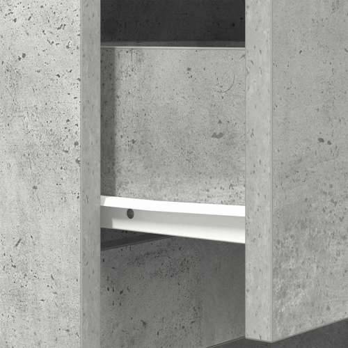 Noćni ormarić beton sivi 39x35x65 cm konstruirano drvo - Beton siva 1 Cijena