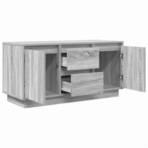 TV ormarić s LED svjetlima boja hrasta sonome 100x41x50 cm - Sivi hrast sonoma 1 100 cm Cijena