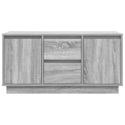 TV ormarić s LED svjetlima boja hrasta sonome 100x41x50 cm - Sivi hrast sonoma 1 100 cm Cijena