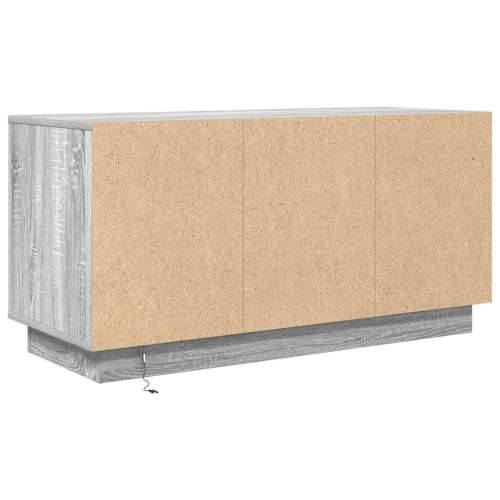 TV ormarić s LED svjetlima boja hrasta sonome 100x41x50 cm - Sivi hrast sonoma 1 100 cm Cijena