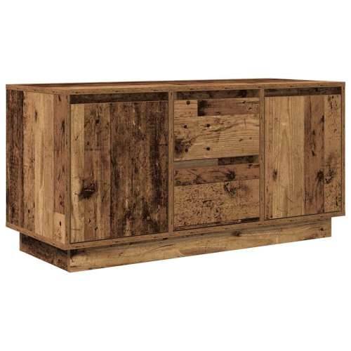 TV ormarići s LED svjetlima 2 kom boja drva 100x41x50 cm - Staro drvo 1 100 cm Cijena