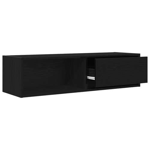 TV ormarići 2 kom crni hrast 100x31x25,5 cm konstruiranog drva - Crni hrast 2 100 cm Cijena