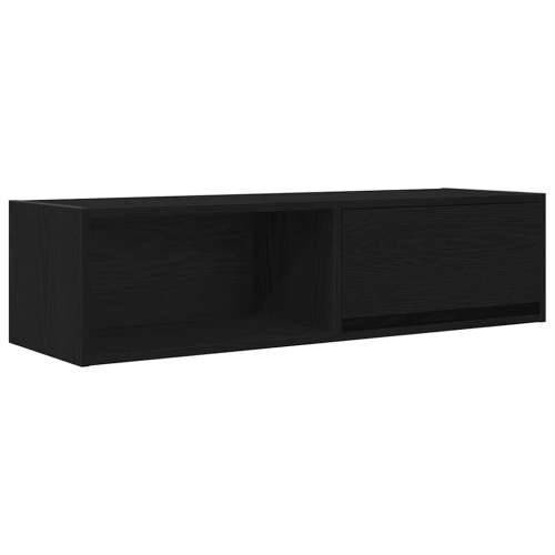 TV ormarići 2 kom crni hrast 100x31x25,5 cm konstruiranog drva - Crni hrast 2 100 cm Cijena