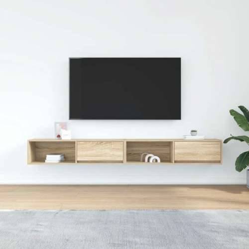 TV ormarići 2kom boja hrasta 100x31x25,5 cm konstruiranog drva - sonoma hrast 2 100 cm Cijena