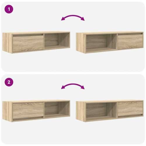 TV ormarići 2kom boja hrasta 100x31x25,5 cm konstruiranog drva - sonoma hrast 2 100 cm Cijena