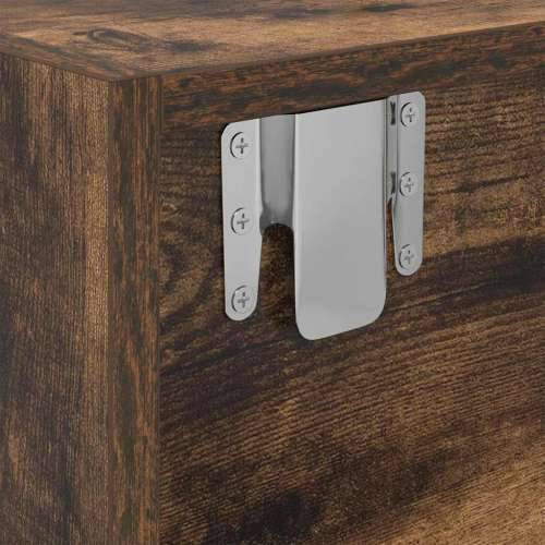 TV ormarić boja dimljenog hrasta 100x31x25,5 cm - Dimljeni hrast 1 100 cm Cijena