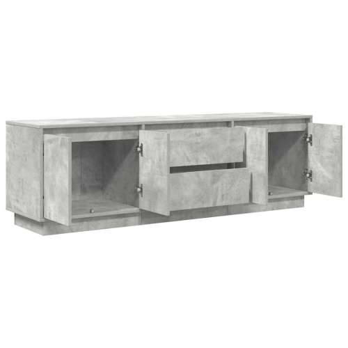 TV ormarić s LED svjetlima siva boja betona 160,5x41x50 cm - Beton siva 1 160.5 cm Cijena