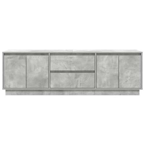 TV ormarić s LED svjetlima siva boja betona 160,5x41x50 cm - Beton siva 1 160.5 cm Cijena