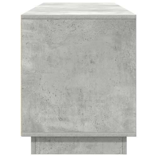 TV ormarić s LED svjetlima siva boja betona 160,5x41x50 cm - Beton siva 1 160.5 cm Cijena