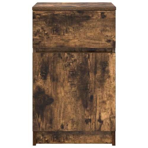 Noćni ormarići 2 kom 39x35x65 cm konstruirano drvo - Dimljeni hrast 2 Cijena