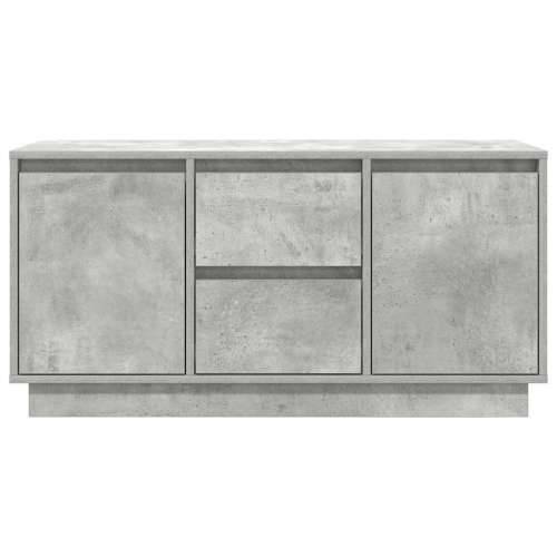 TV ormarić s LED svjetlima siva boja betona 100x41x50 cm - Beton siva 1 100 cm Cijena