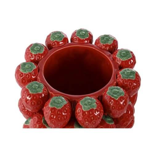 Vrč Home ESPRIT Crvena Keramika Gres Keramika jagode Tropsko 23 x 23 x 34 cm Cijena