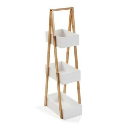Kupaonska Polica Versa Bambus Drvo MDF Drvo MDF/Bambus (18 x 81 x 30 cm) Cijena
