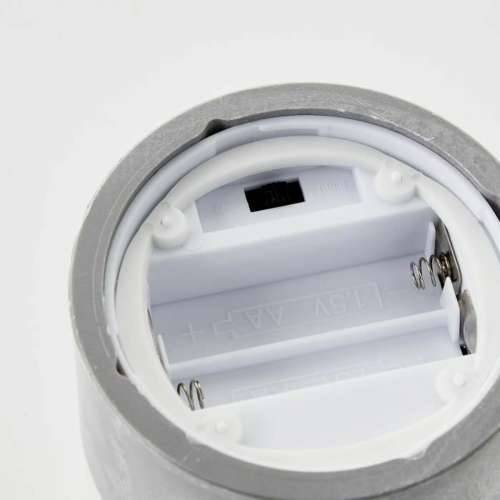 LED Svijeća Brilliant Siva Metal 3 kom. Cijena