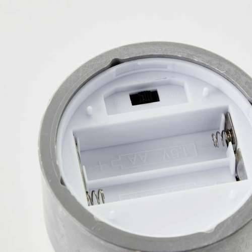 LED Svijeća Brilliant Siva Metal 3 kom. Cijena