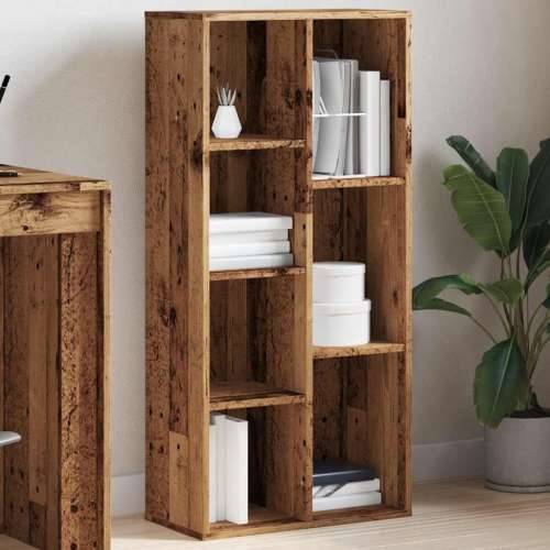 Ormar za knjige staro drvo 50x25x104 cm - Staro drvo 1 Cijena
