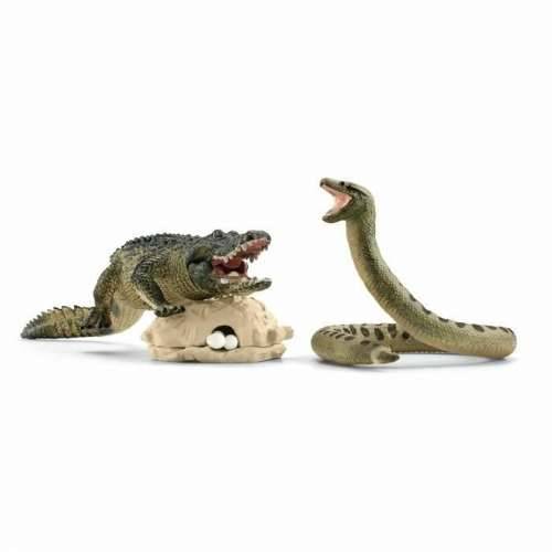 Playset Schleich Alligator/Anaconda Duel Set 4 Dijelovi Cijena