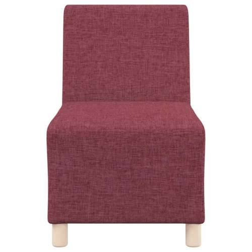 Fotelja crvena boja vina 55 cm od tkanine - boja crnog vina Cijena