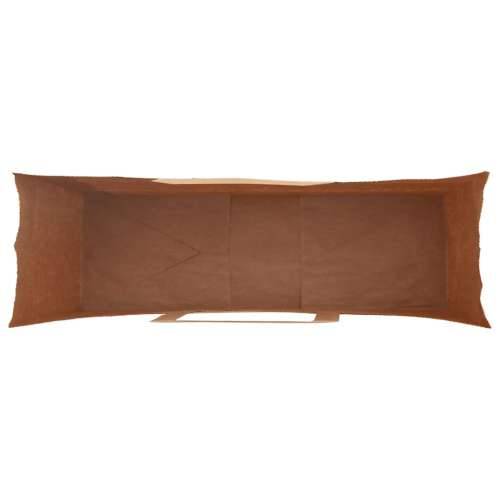 Papirnate vrećice 250 kom s ručkama crne 54x15x49 cm - Crna 54 x 15 x 49 cm 250 Cijena