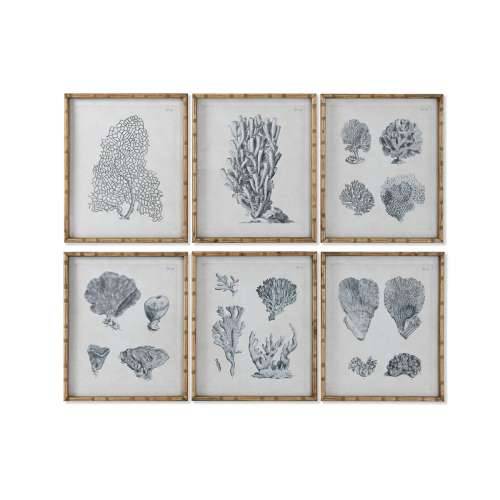 Slika Home ESPRIT Siva Mediteran 50 x 3 x 60 cm (6 kom.) Cijena