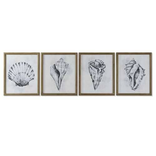Slika Home ESPRIT Siva Prirodno 50 x 2,5 x 60 cm (4 kom.) Cijena