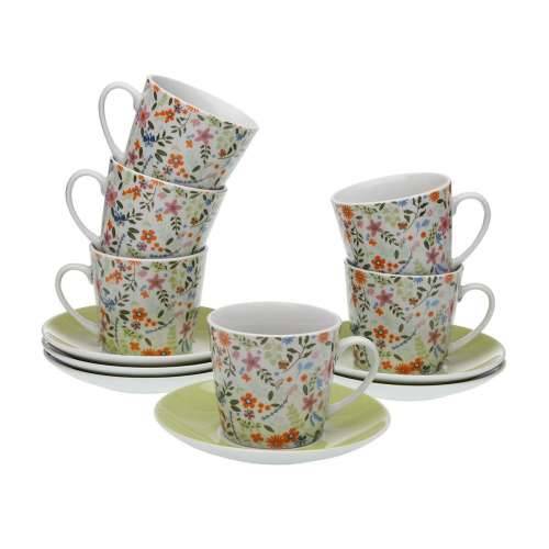 Set Šalica s Tanjurićima Versa Porculan Ziedi Cijena