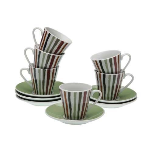 Set Šalica s Tanjurićima Versa Ligne Porculan Cijena