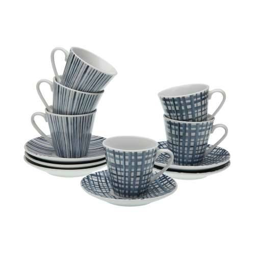 Set za Kavu Versa Plava Porculan Cijena