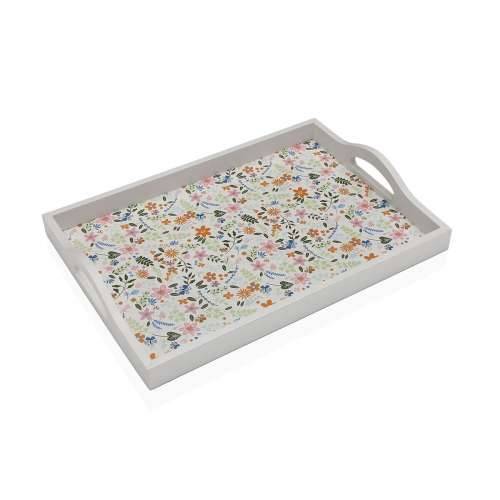 Pladanj Versa Drvo MDF 24 x 4,5 x 34 cm Ziedi Cijena