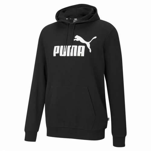 Muška Majica s Kapuljačom Puma Essentials Big Logo Crna Cijena