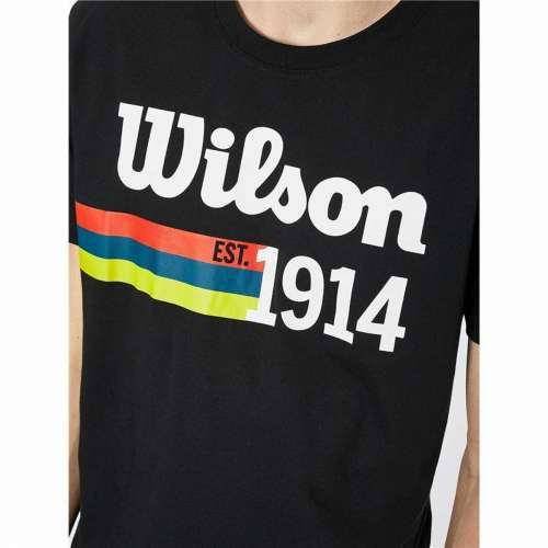 Muška Majica Kratkih Rukava Wilson Wilson Script 14 Crna Cijena
