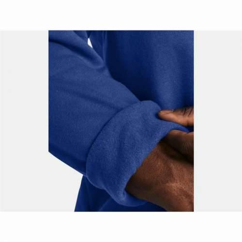 Muška Majica bez Kapuljače Under Armour Rival Fleece Crew Plava Cijena