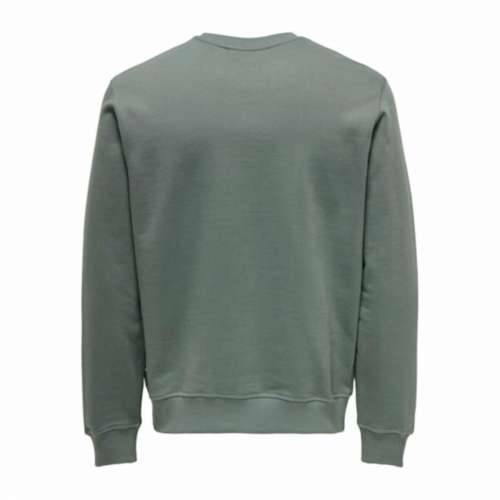 Muška Majica bez Kapuljače Only & Sons Onsdan Unshed Reg Crew Neck Tamnozelena Cijena