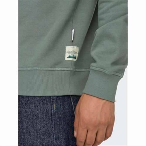 Muška Majica bez Kapuljače Only & Sons Onsdan Unshed Reg Crew Neck Tamnozelena Cijena