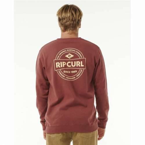 Muška Majica bez Kapuljače Rip Curl Stapler Crew Smeđa Cijena