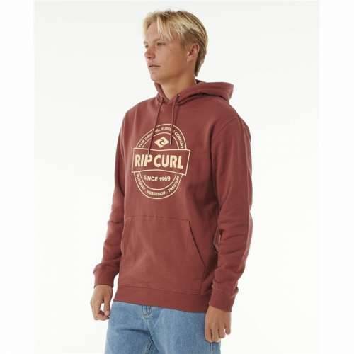 Muška Majica s Kapuljačom Rip Curl Stapler Hood Smeđa Cijena