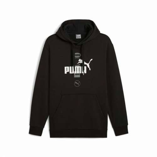 Muška Majica s Kapuljačom Puma Puma Power Graphic Crna Cijena