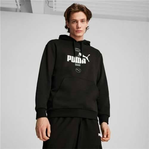 Muška Majica s Kapuljačom Puma Puma Power Graphic Crna Cijena