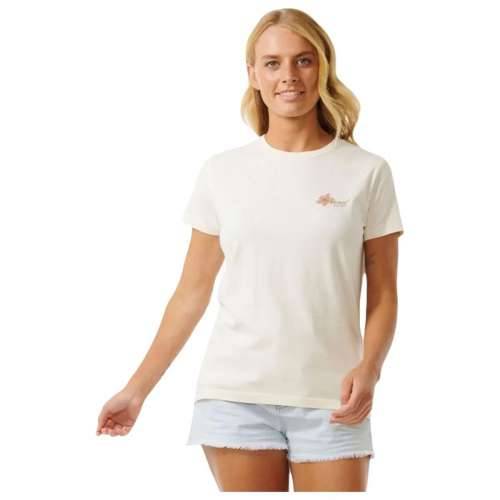 Ženska Majica Kratkih Rukava Rip Curl Wild Bloom Bijela Cijena