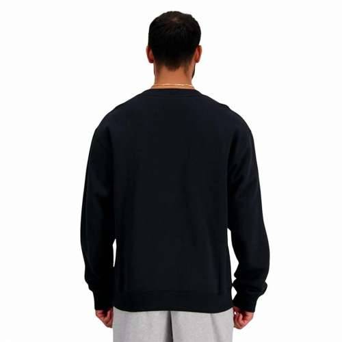 Muška Majica bez Kapuljače New Balance Sport Essentials Fleece Logo Crna Cijena