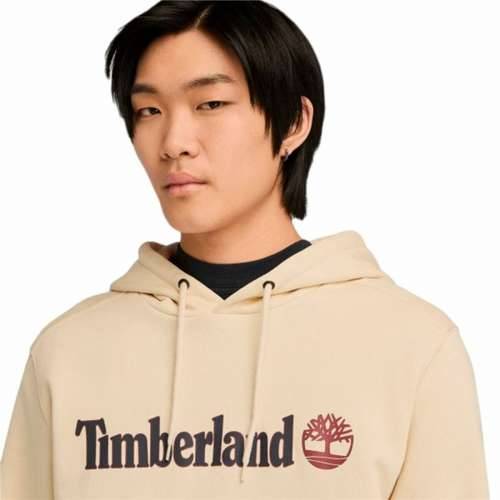 Muška Majica s Kapuljačom Timberland Kennebec River Linear Logo Bež Cijena