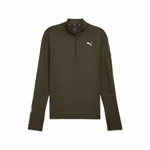 Muška Majica bez Kapuljače Puma Flex 1/4 Zip Tamnozelena Cijena