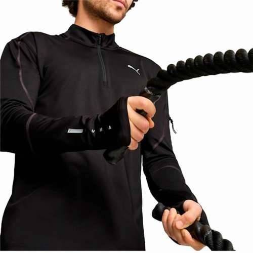 Muška Majica bez Kapuljače Puma Flex 1/4 Zip Crna Cijena