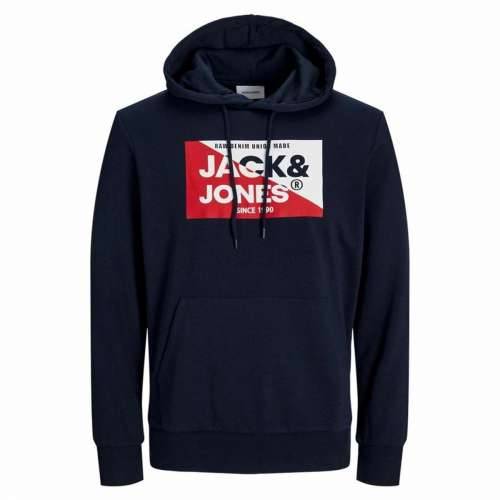 Muška Majica s Kapuljačom Jack & Jones Jjnolan Crna Cijena